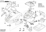 Bosch 3 600 HA2 002 Indego Autonomous Lawnmower 230 V / Eu Spare Parts